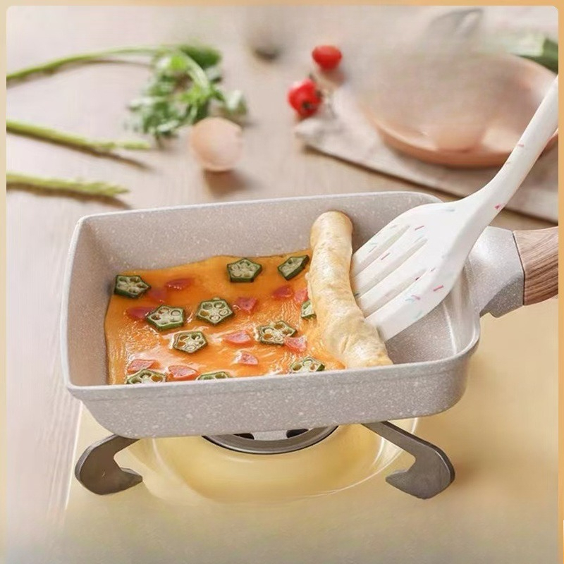 Non-Stick Tamagoyaki Square Pa - Home Cooking Egg Roll recensie en prijs
