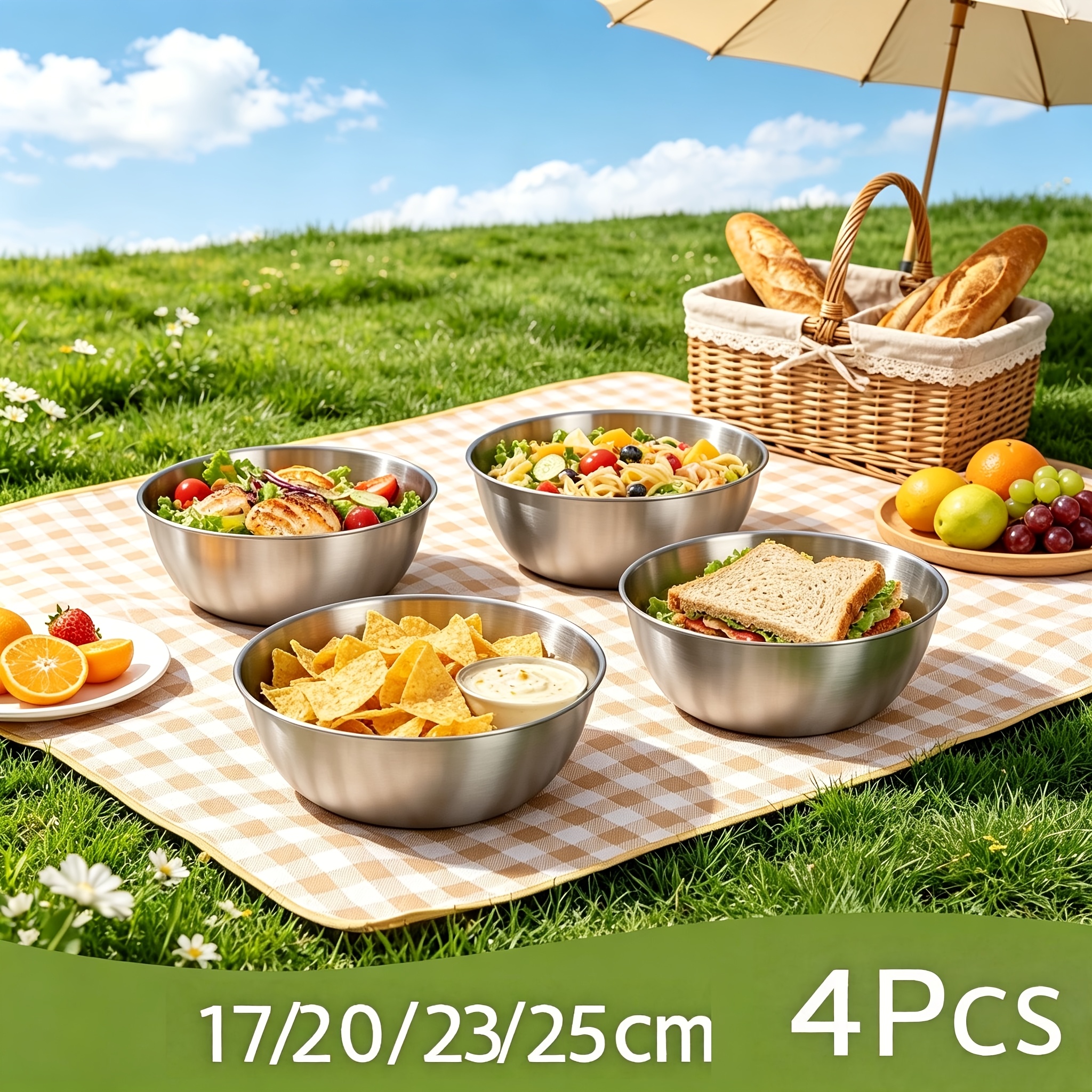 4Pcs, 17/20/23/25cm Multifunct - Home Cooking Food recensie en prijs