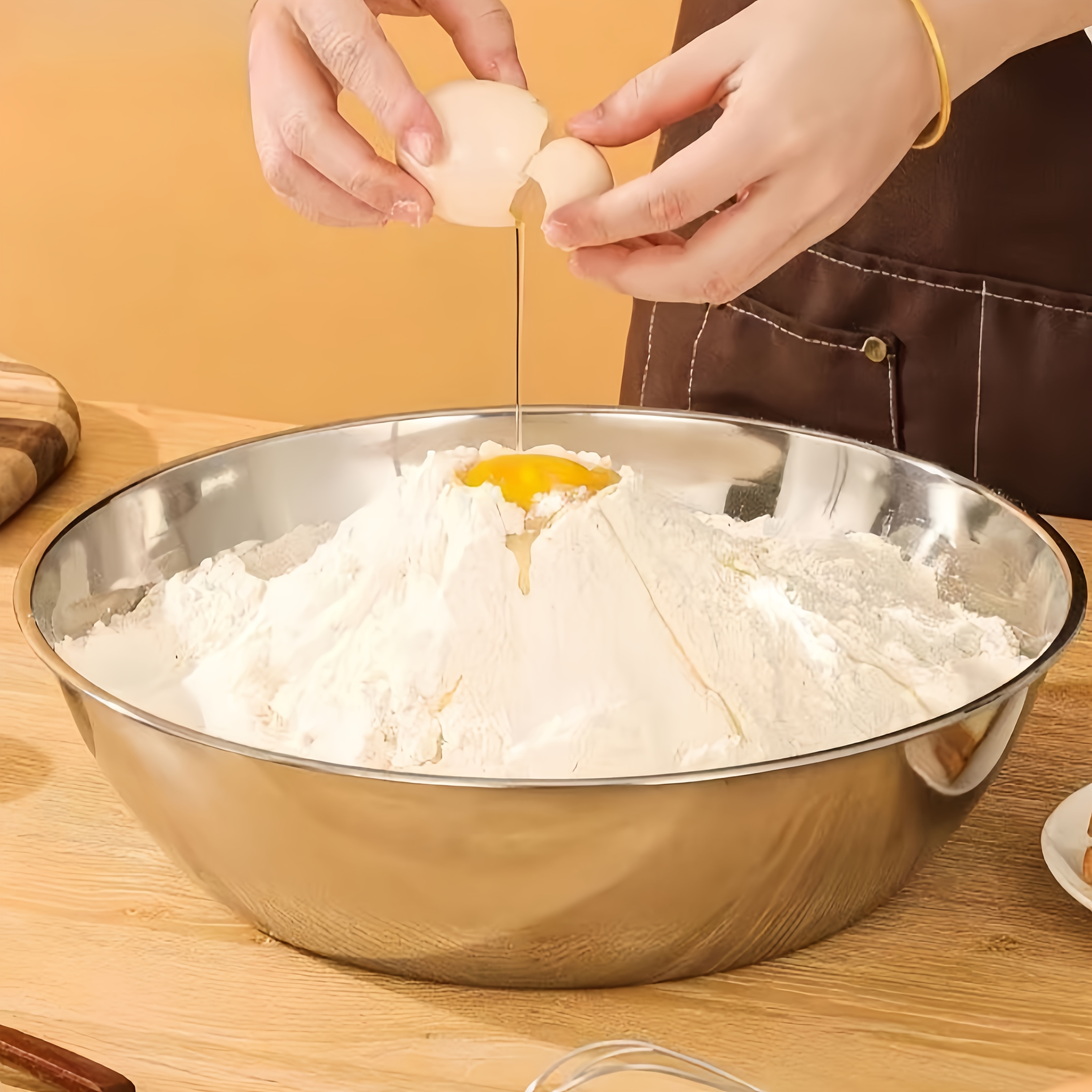 1Pcs, 32cm Stainless Steel Mix - Home Cooking Food recensie en prijs