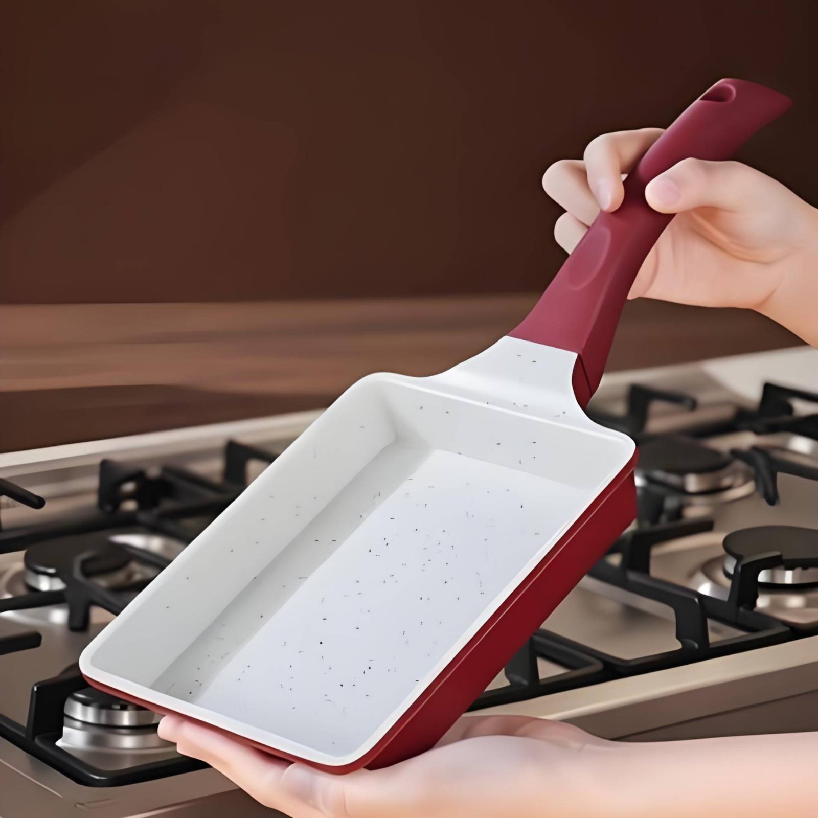 Tamagoyaki Pan Nonstick Japane - Home Cooking Egg Roll recensie en prijs