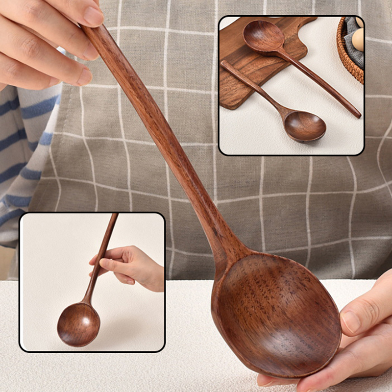 Long Handle Ramen Wooden Spoon - Home Cooking Japanese recensie en prijs