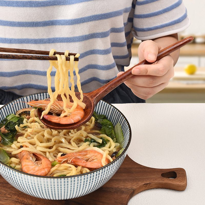 Long Handle Ramen Wooden Spoon - Home Cooking Japanese recensie en prijs