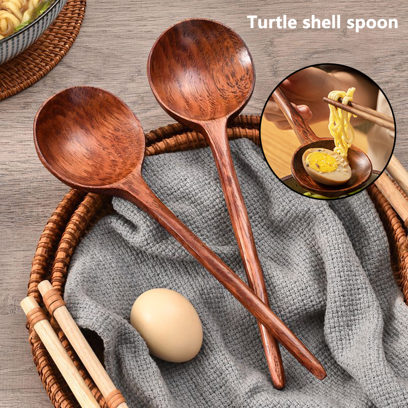 Long Handle Ramen Wooden Spoon - Home Cooking Japanese recensie en prijs