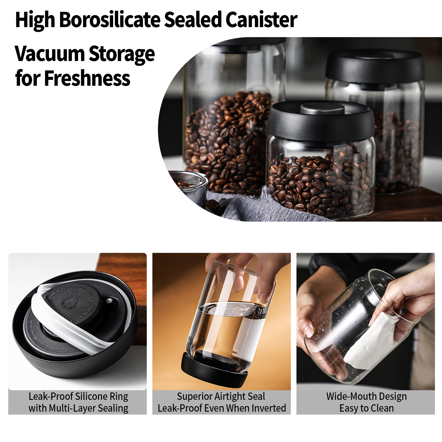OANKR Vacuum Coffee Canister 5 - Home Cooking Food recensie en prijs