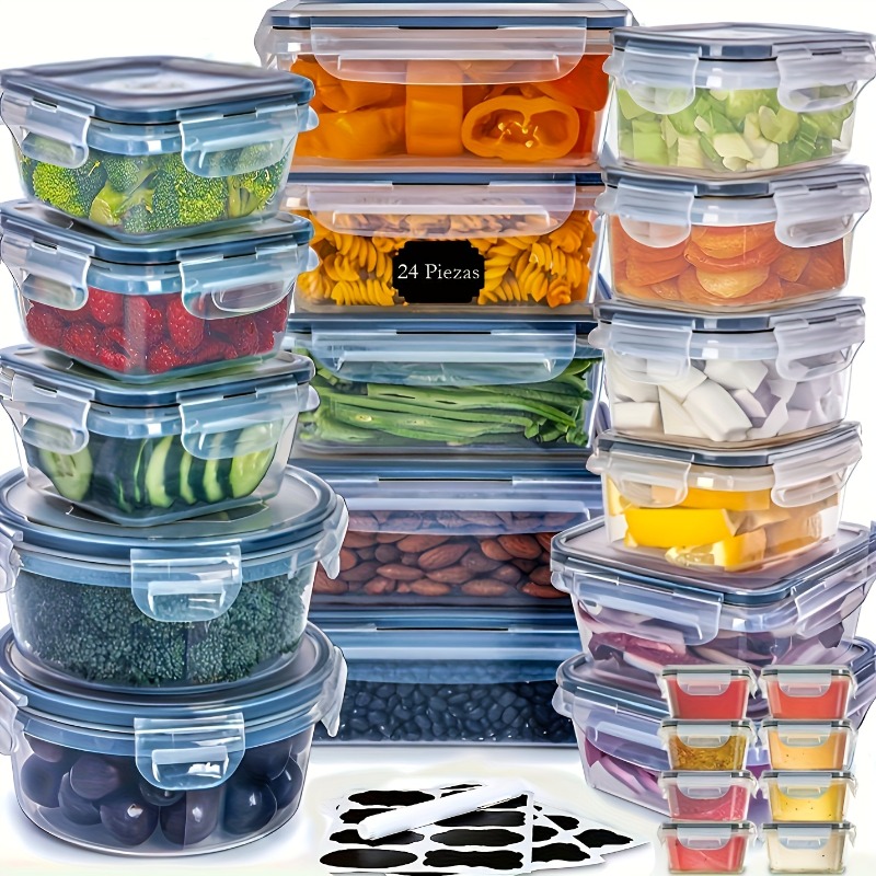 48PCS BPA-Free Food Storage Se - Home Cooking Food recensie en prijs