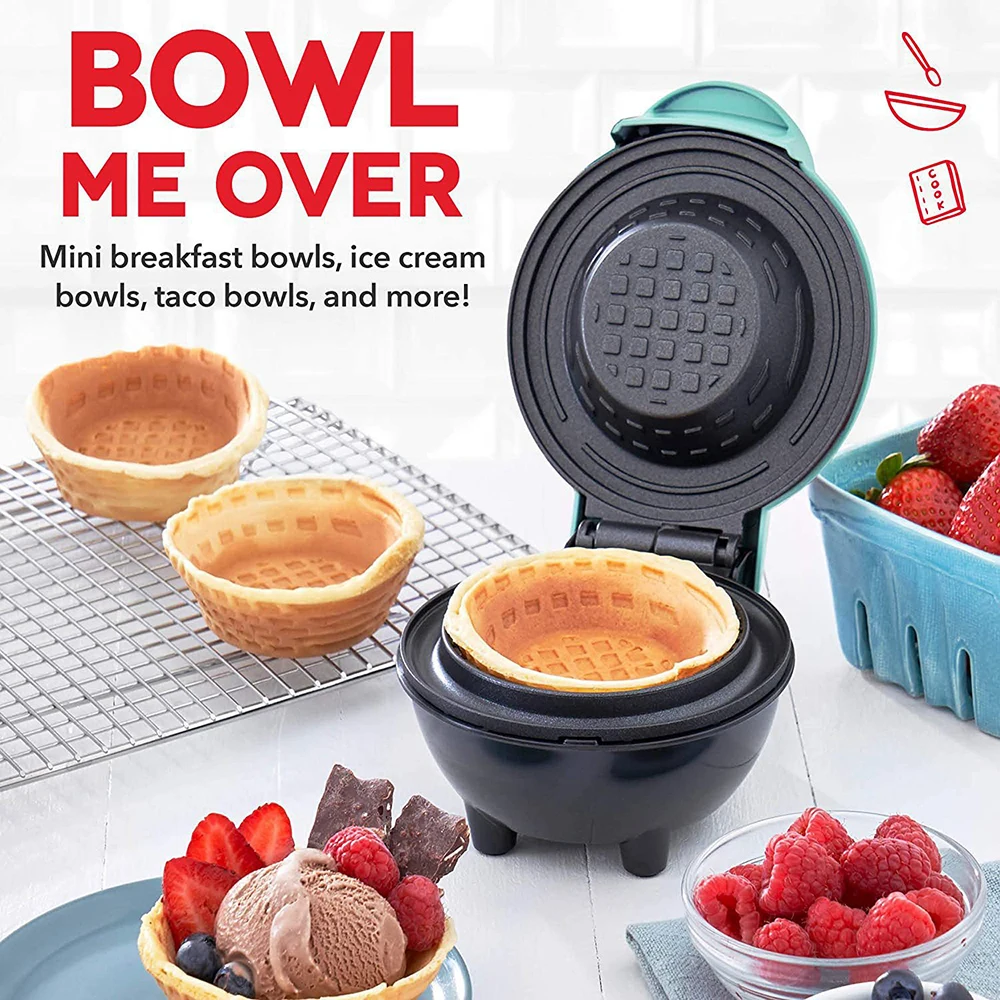 220V Mini Waffle Bowl Maker Br - Home Cooking Egg Roll recensie en prijs