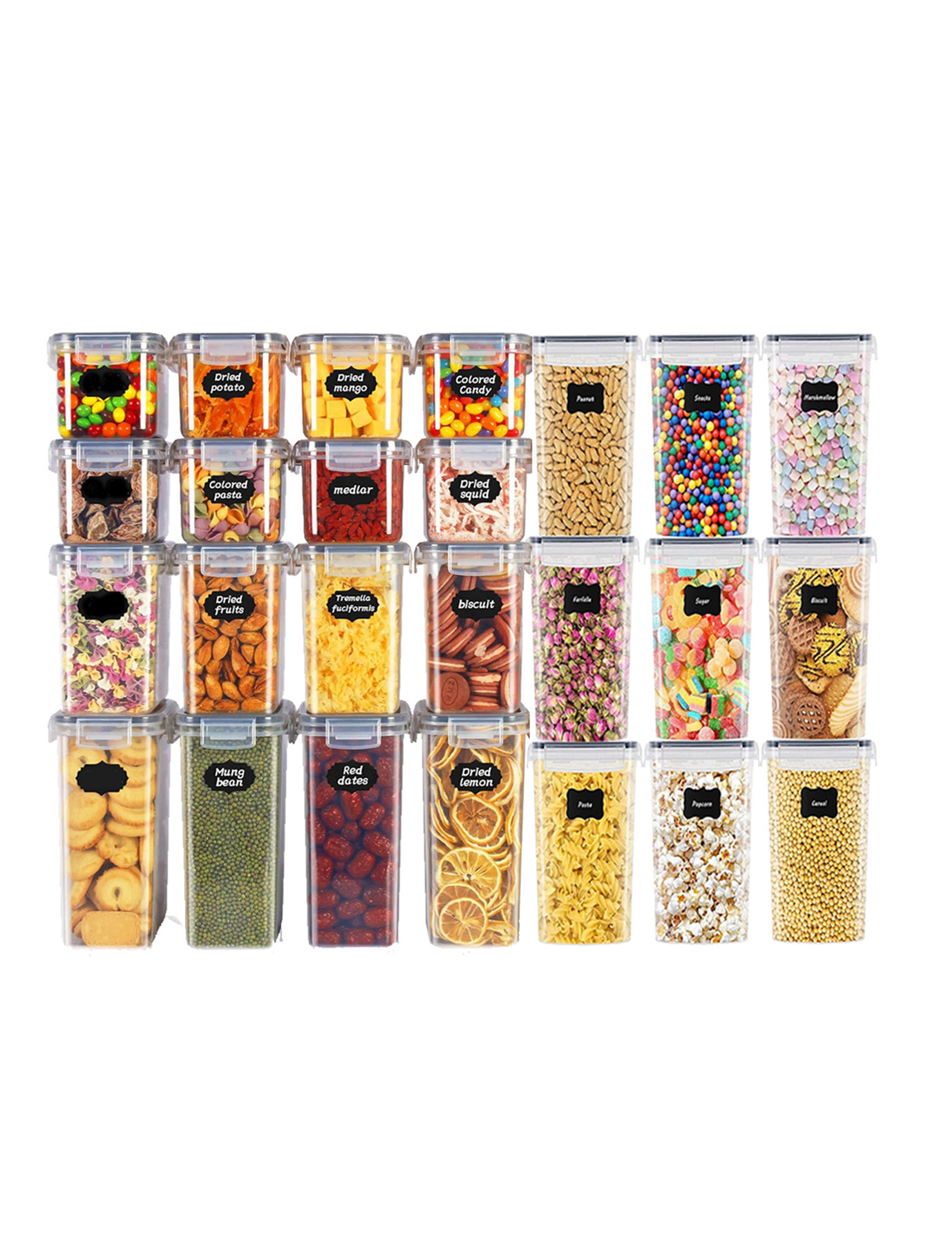 48pcs,Sealed food storage cont - Home Cooking Food recensie en prijs