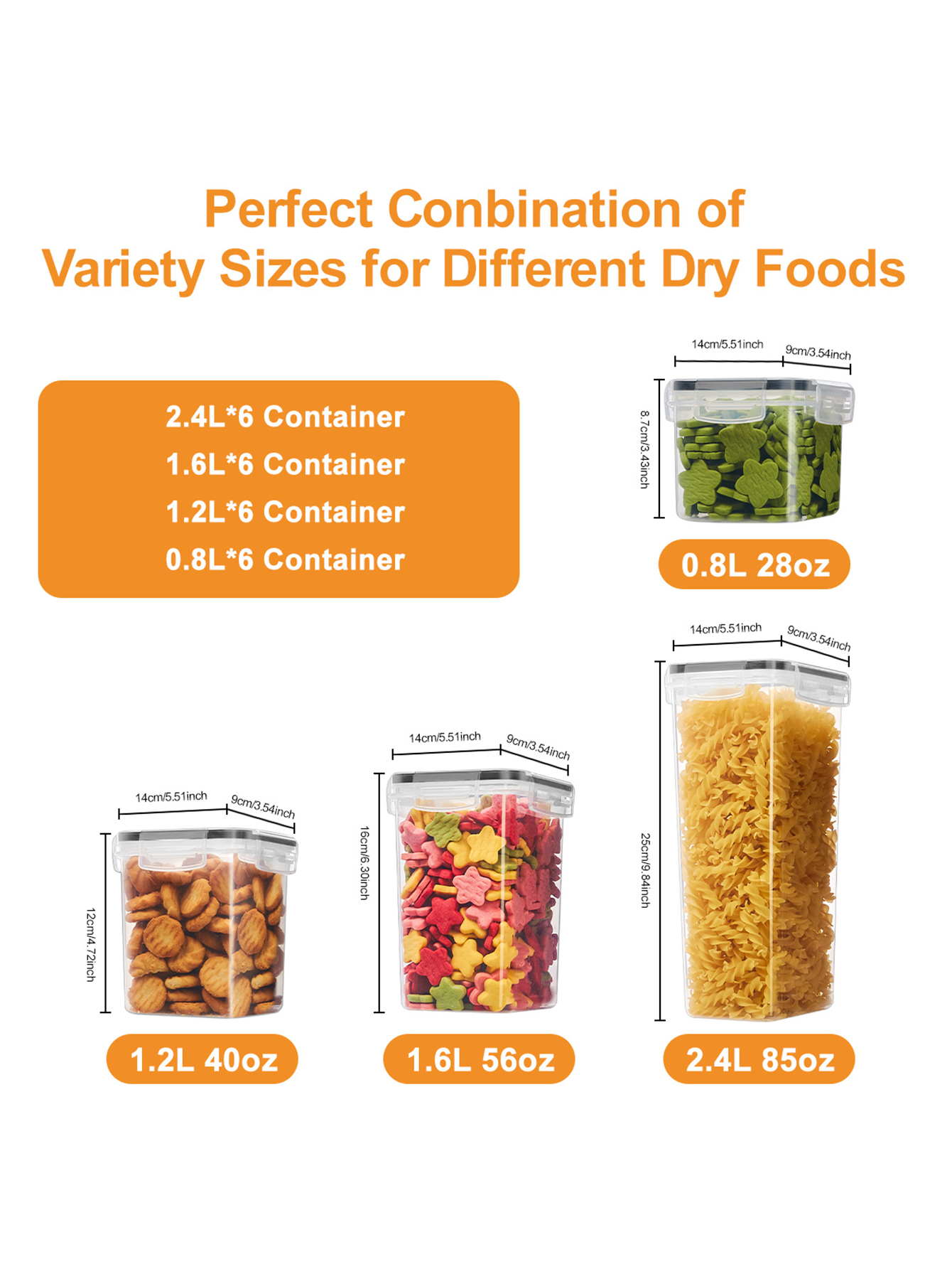 48pcs,Sealed food storage cont - Home Cooking Food recensie en prijs
