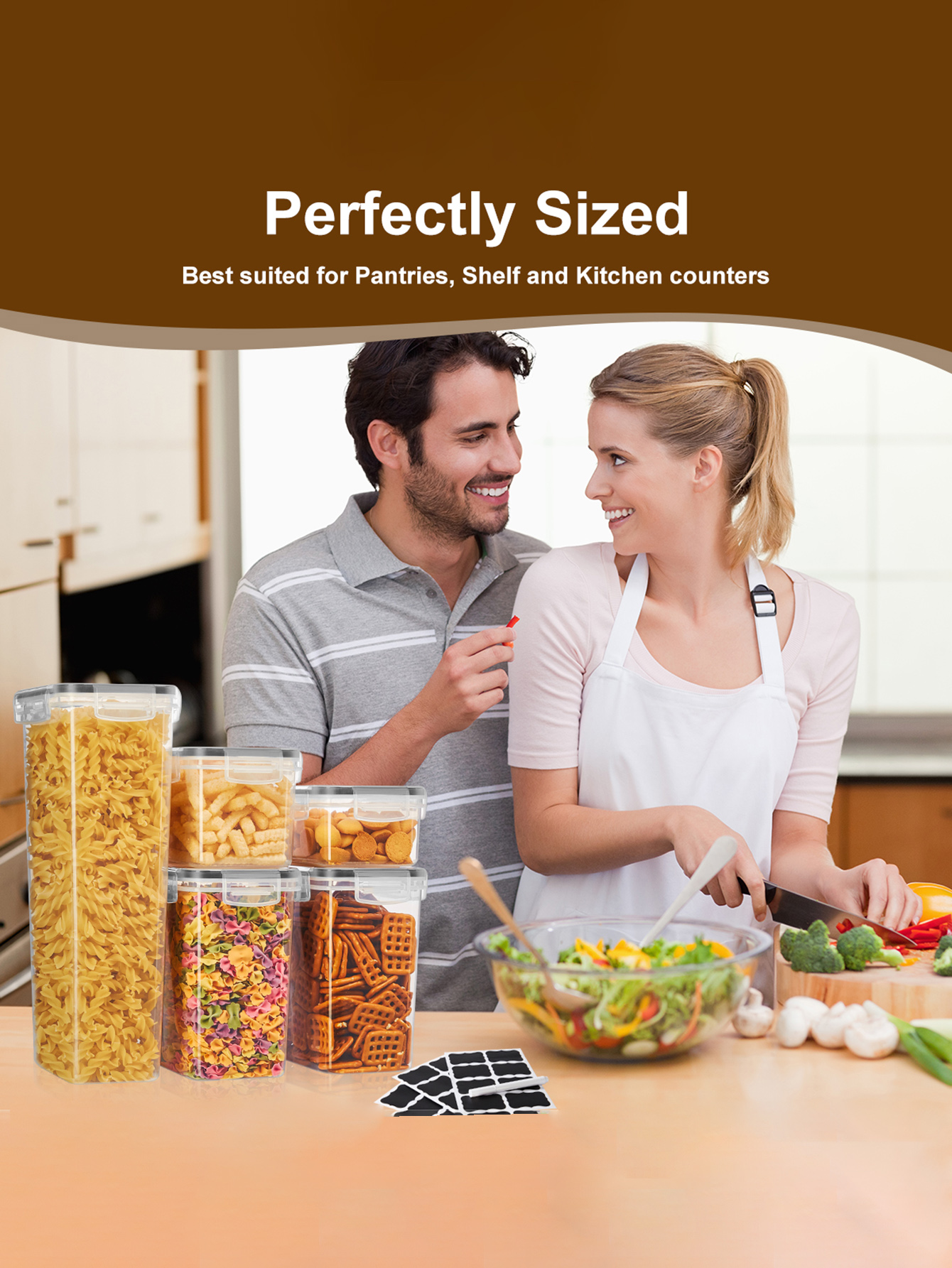 48pcs,Sealed food storage cont - Home Cooking Food recensie en prijs