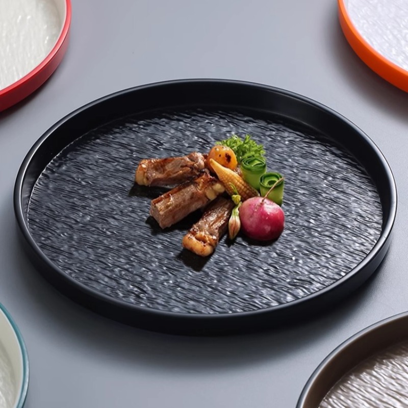 Modern Round Stone Melamine St - Home Cooking Japanese recensie en prijs