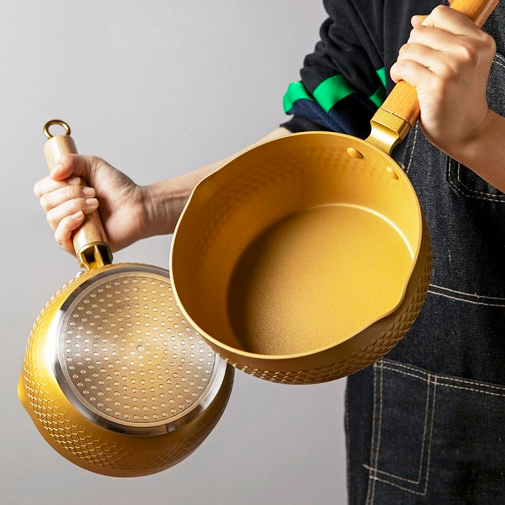 18/20/24cm Gold Soup pot Japan - Home Cooking Japanese recensie en prijs