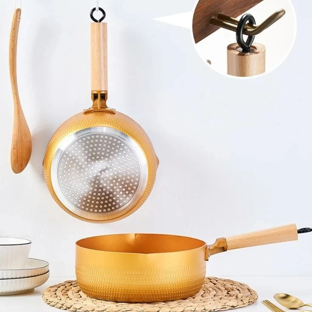 18/20/24cm Gold Soup pot Japan - Home Cooking Japanese recensie en prijs