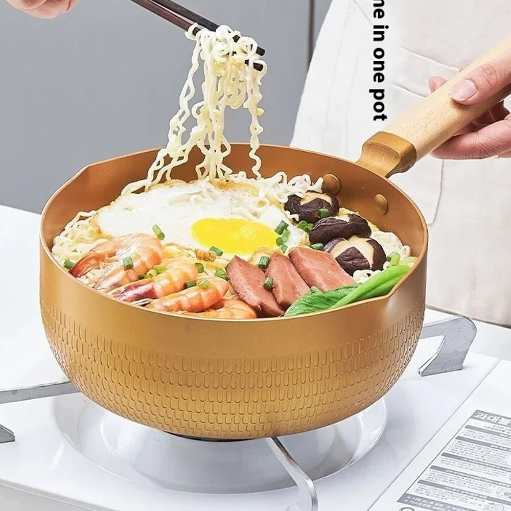 18/20/24cm Gold Soup pot Japan - Home Cooking Japanese recensie en prijs